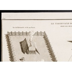 Gravure de 1844 - Tabernacle dressé par Moïse - 2