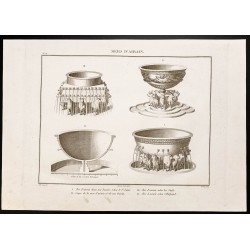 Gravure de 1844 - Mer d'Airain - 1