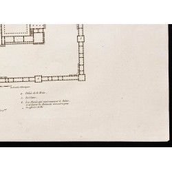 Gravure de 1844 - Palais du bois du Liban - 5