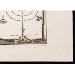 Gravure de 1844 - Vision du prophète Zacharie - 5