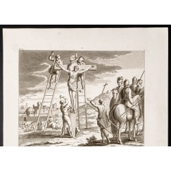 Gravure de 1844 - La crucifixion - 2