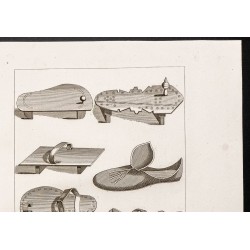 Gravure de 1844 - Coiffures des orientaux - 3