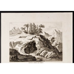 Gravure de 1844 - Tombeaux des hébreux - 2