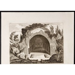 Gravure de 1844 - Tombeaux des hébreux - 2