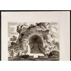 Gravure de 1844 - Tombeaux des hébreux - 2