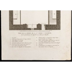 Gravure de 1844 - Maison de la Vierge Marie - 3
