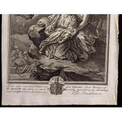 Gravure de 1733 - Agonie de Jésus-Christ - 3