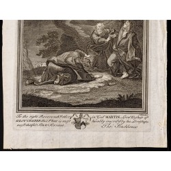 Gravure de 1733 - La Transfiguration de Jésus - 3