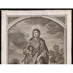 Gravure de 1733 - Saint Jean le Baptiste - 2