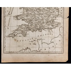 Gravure de 1800 - Angleterre et du Pays de Galles - 3