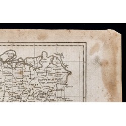 Gravure de 1800 - Carte des Pays-Bas - 3