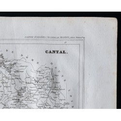 Gravure de 1833 - Département du Cantal - 3