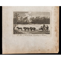 Gravure de 1800 - Mort du Capitaine Cook - 3