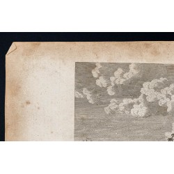 Gravure de 1800 - Erromango et le capitaine Cook - 2