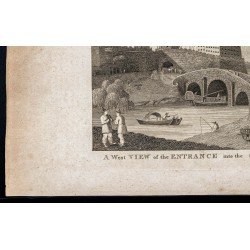 Gravure de 1800 - Vue de Pékin en Chine - 4