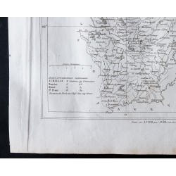 Gravure de 1833 - Département du Cantal - 4