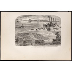 Gravure de 1880 - La Crosse - 1