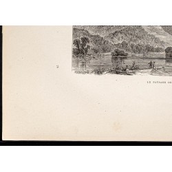 Gravure de 1880 - La Crosse - 4