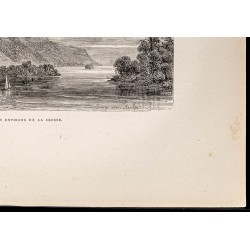 Gravure de 1880 - La Crosse - 5