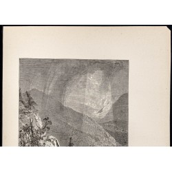 Gravure de 1880 - Cumberland Gap - 2