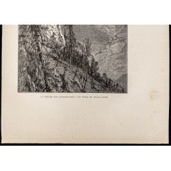 Gravure de 1880 - Cumberland Gap - 3
