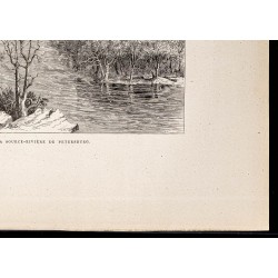 Gravure de 1880 - Petersburg Gap - 5