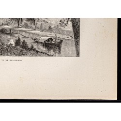 Gravure de 1880 - Richmond en Virginie - 5