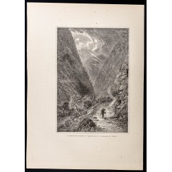 Gravure de 1880 - Juniata en Pennsylvanie - 1