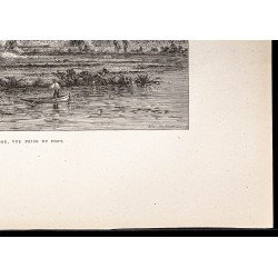 Gravure de 1880 - Canyon de Tyrone - 5