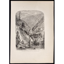 Gravure de 1880 - Jim Thorpe - 1