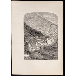 Gravure de 1880 - Jim Thorpe - 1