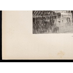 Gravure de 1880 - Poudrières Dupont - 4