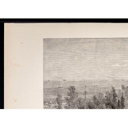 Gravure de 1880 - Beacon Hill - 2