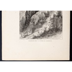 Gravure de 1880 - Washington Rock State Park - 3