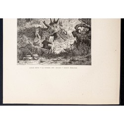 Gravure de 1880 - Eagle Rock Reservation - 3