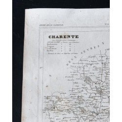 Gravure de 1833 - Département de la Charente - 2