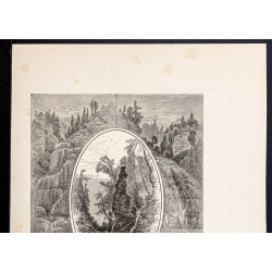 Gravure de 1880 - Ithaca - 2