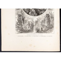 Gravure de 1880 - Lac Cuyaga - 3