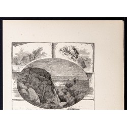 Gravure de 1880 - Gloucester et Rockport - 2