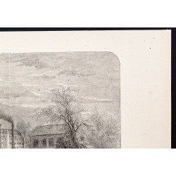 Gravure de 1880 - Blackstone River - 3