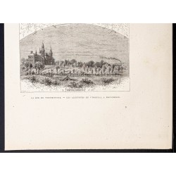 Gravure de 1880 - Providence du Rhode Island - 3