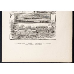 Gravure de 1880 - Long Island Sound - 3