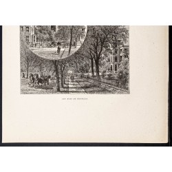 Gravure de 1880 - Brooklyn à New-York - 3