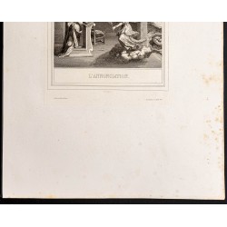 Gravure de 1853 - L'annonciation - 4