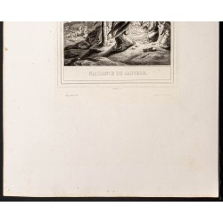 Gravure de 1853 - Naissance de Jésus Christ - 4