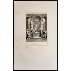 Gravure de 1853 - La purification - 1