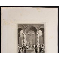 Gravure de 1853 - La purification - 3