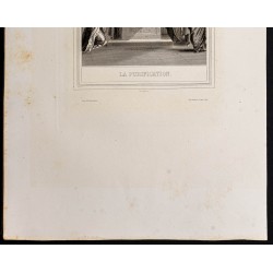 Gravure de 1853 - La purification - 4