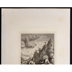 Gravure de 1853 - La tentation - 3