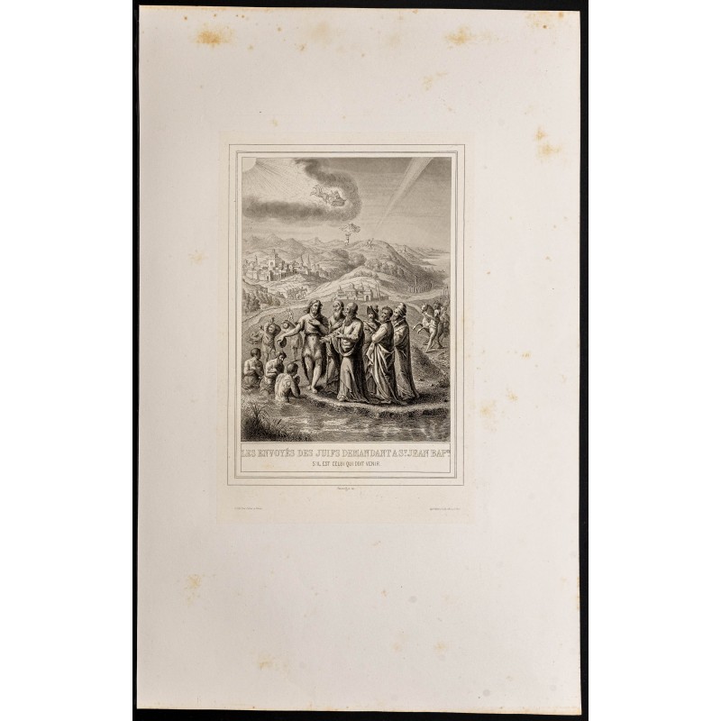 Gravure de 1853 - St Jean Baptiste - 1